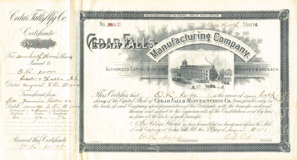 Cedar Falls Manufacuring Co.